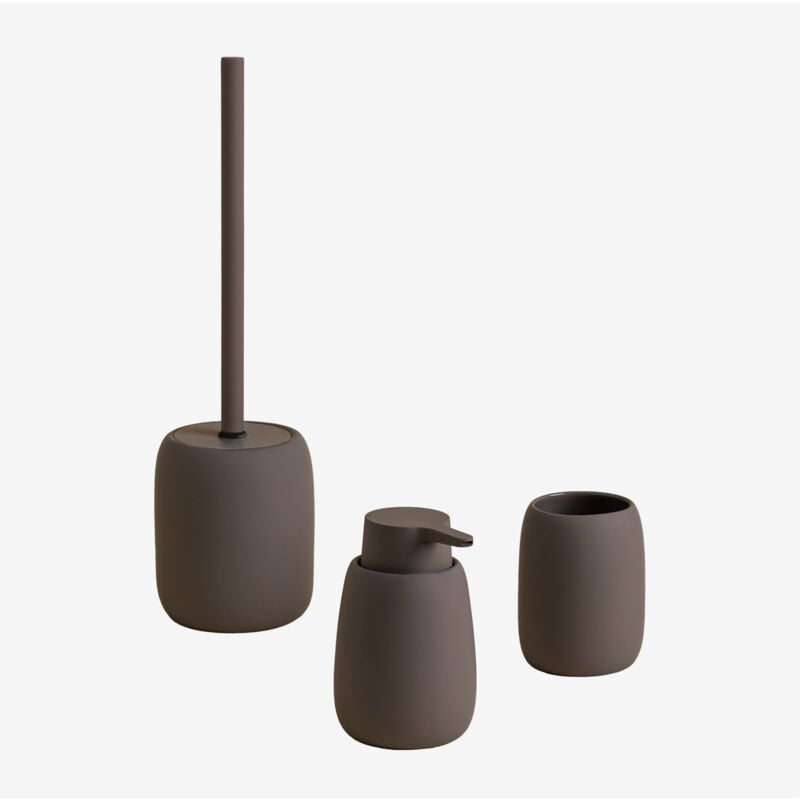 Ensemble de salle de bain Aberden Sklum Gris Taupe