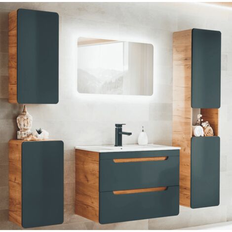 Ensemble de salle de bain Aruba Cosmo - 1 vasque, 1 colonne