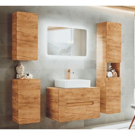 Ensemble de salle de bain Aruba Craft - 1 vasque, 1 colonne