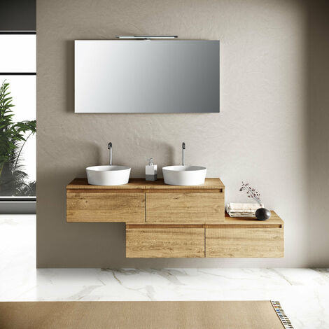 Grand Miroir éclairage led indirect pour salle de bain hôtellerie et  restaurants : Modèle Estela 110cm - Luminaires Privés