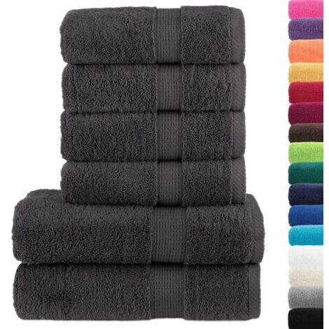 Ensemble de serviettes de qualité supérieure SOLUND 6 pcs CFW803177