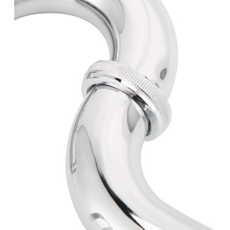 Ensemble de siphon de drainage de cuvette avec valve anti-retour et tube en cuivre/stainless steel pour installation facile sous évier
