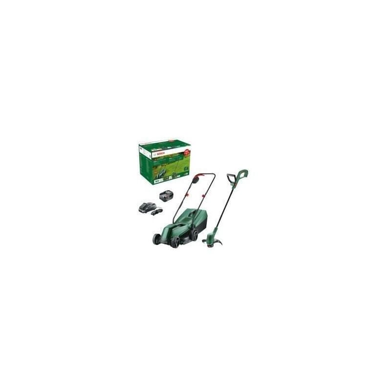 Pack 18V Tondeuse EasyMower + EasyGrassCut + x1 Batterie 4,0 Ah et Chargeur - Bosch