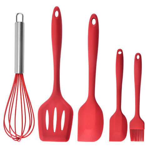 1pc, Ustensiles De Cuisine, Spatule De Cuisine En Acier Inoxydable Pour  Ustensiles De Cuisine Antiadhésifs, Pelle À Frire, Spatule À Fentes,  Spatule À