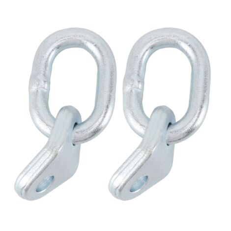 Ensemble de supports de levage de moteur Capacité de 5500 lb Boulon de levage en acier inoxydable pour niveleurs de charge et élingues de levage