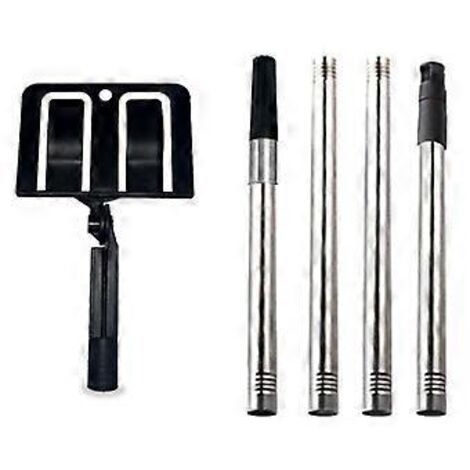 Ensemble de supports de protection à angle réglable pour peinture anti-éclaboussures, pinces de préhension pour pistolet à peinture à longue tige