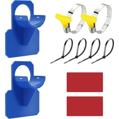 Ensemble de supports de tuyau de piscine, adapté à la pompe de support de tuyau de piscine, adapté aux tuyaux de diamètre 30-37 mm, lot de 2