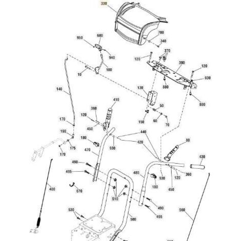 ENSEMBLE DE TABLEAU DE BORD ORIGINAL STIGA - 1812-2792-01