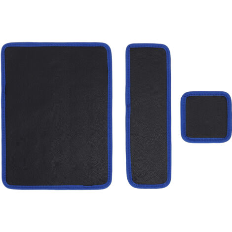 Ensemble de tapis à outils magnétiques, 3 pièces, Flexible et pliable, petites pièces métalliques, support pour organiser la clé mécanique, vis, boulons, écrous, bleu noir