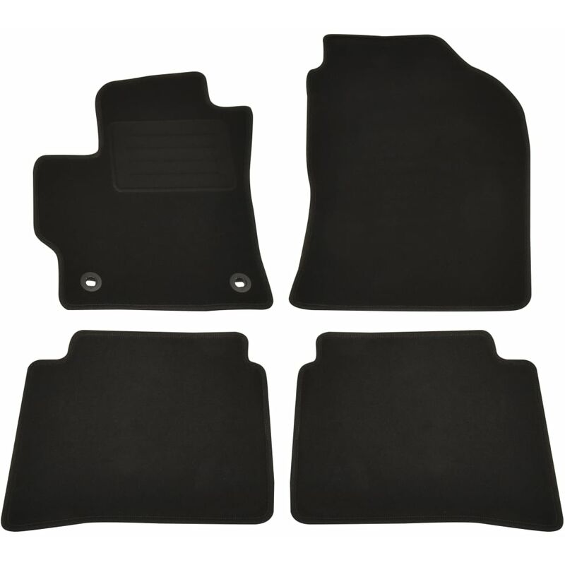 Ensemble de tapis d'auto 4 pcs pour Toyota Corolla Hybride