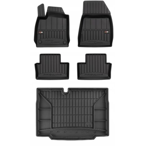Ensemble de tapis de sol 3D en caoutchouc pour Renault Clio E-Tech 5 HB à partir de 2019-