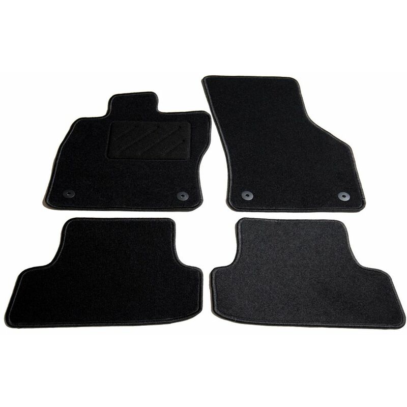 Ensemble de tapis de voiture 4 pcs pour Audi A3