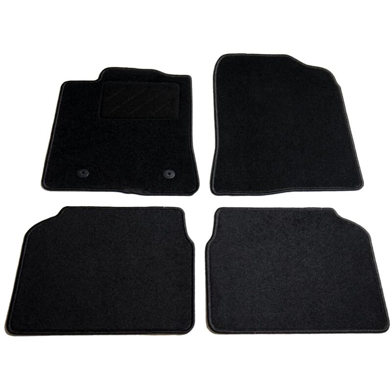 Ensemble de tapis de voiture 4 pcs pour Toyota Avensis Vidaxl n/a
