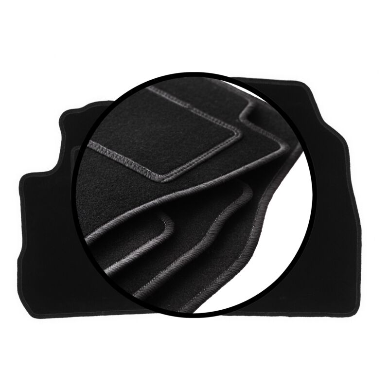 Ensemble de tapis en velours pour : Ford StreetKa cabrio (2003-2006)