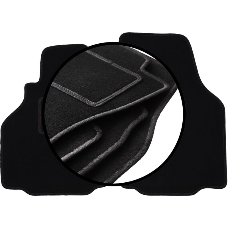 Ensemble de tapis en velours pour : Porsche Boxster (type 986) coupé, cabriolet (1997-2004)