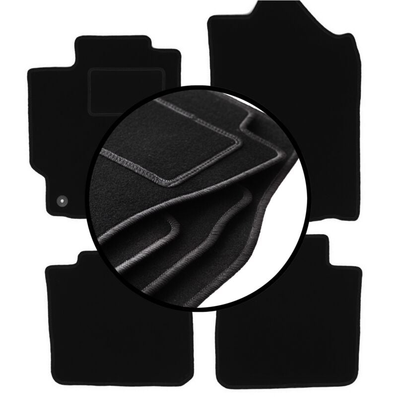 Ensemble de tapis en velours pour : Toyota Camry VIII XV50 berline (2011-2018)