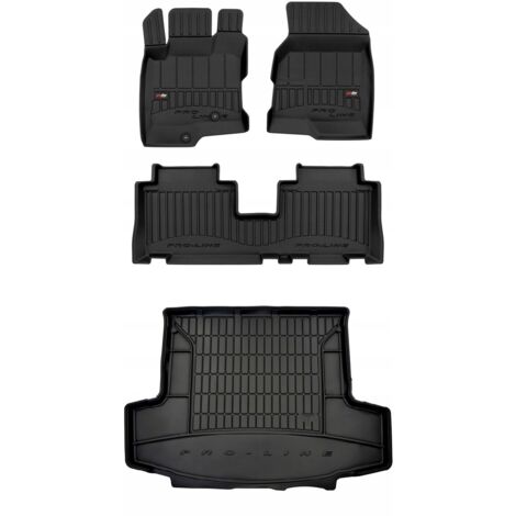 Ensemble de tapis et housses en caoutchouc 3D pour Chevrolet Captiva 1 2006-2015