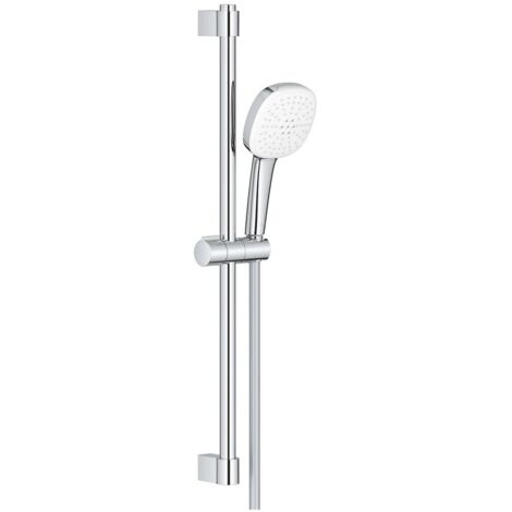 Ensemble de tiges de soutien pour soutien-gorge Tempesta Cube 110 275783 600mm 2 jets 13,5 l/min chromé