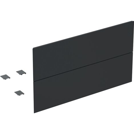 Ensemble de tiroirs pour ONE US, 2 tiroirs pour WT, largeur 90 cm, noir mat