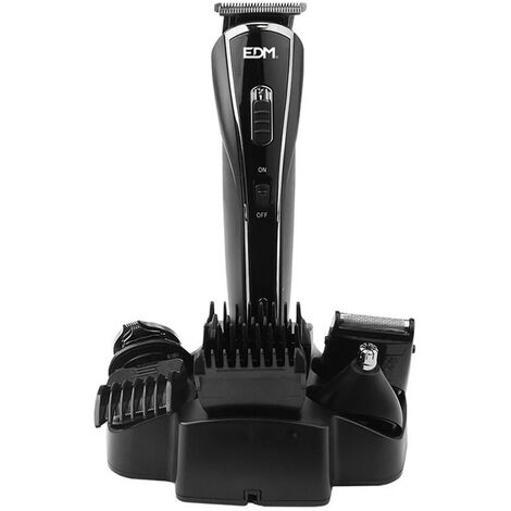 Ensemble de tondeuses à cheveux rechargeables 5 en 1 10w 4,5x18x4,2cm edm