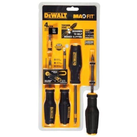 Ensemble de tournevis DeWalt DWHT62054 4 unités