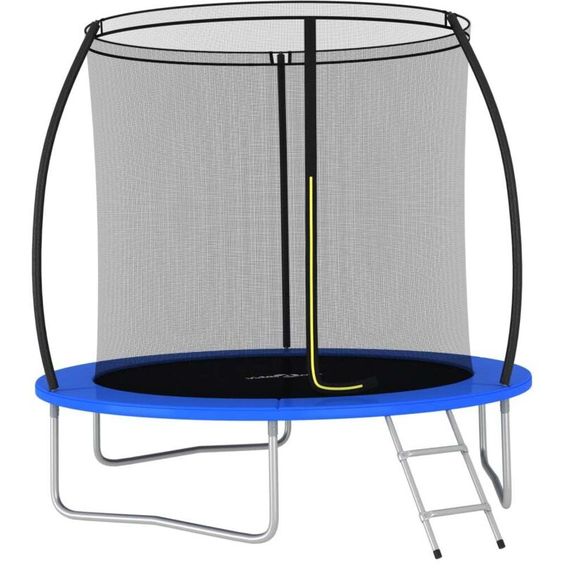Ensemble de trampoline rond 244x55 cm 100 kg - Vidaxl