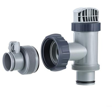 Ensemble de Valve à Piston pour Piscine 26004E – Rallonge de Drain pour Bonde de Lavabo – Accessoire de Plomberie