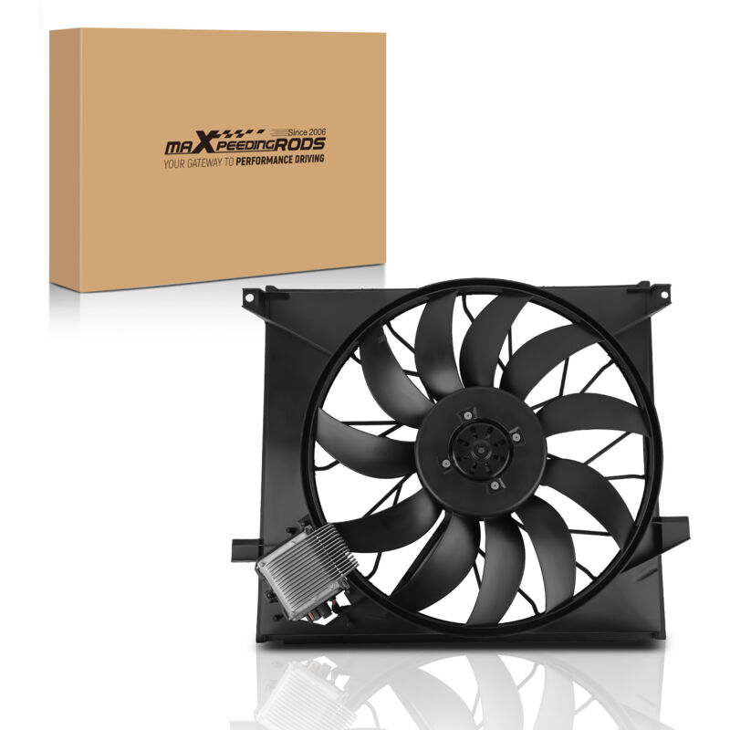 Ensemble de ventilateur de refroidissement de radiateur 850W pour Mercedes W163 ML55 amg 2000-2003