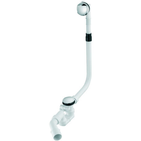 Ensemble de vidage / trop-plein IDS pour baignoire normale multiplex chrome