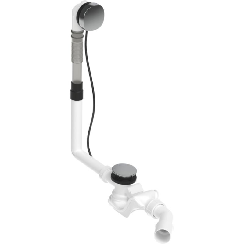 Duravit - Garniture de vidage et de trop-plein pour baignoire avec vidage latéral