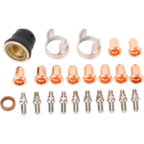 Ensemble D'électrodes de Pointe de Buse de Coupeur, Kit de Consommables de 24 Pièces pour CUT 55DS Pro, CUT 65DS avec IPT40, Machine de Découpe