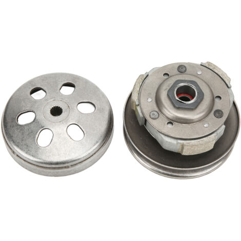 Ensemble d'embrayage arrière de moteur avec couvercle 19 cannelures pour GY6 150cc 4 temps Scooter ATV Go Kart