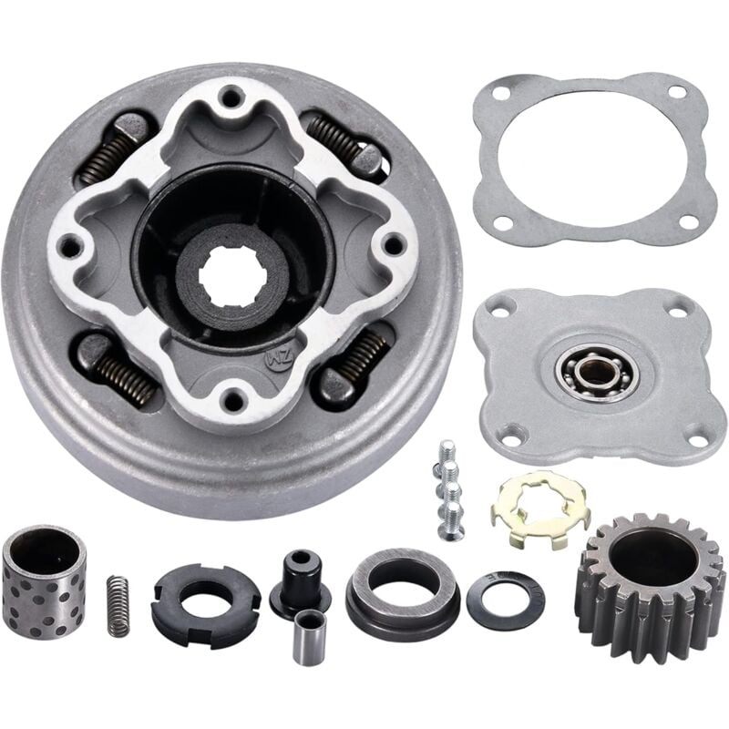 Aougo - Ensemble d'embrayage manuel robuste Remplacement pour moto tout-terrain 50 cc 70 cc 90 cc 110 cc 125 cc.