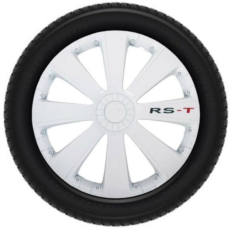 Ensemble d'enjoliveurs - 15 pouces - rs-t Blanc