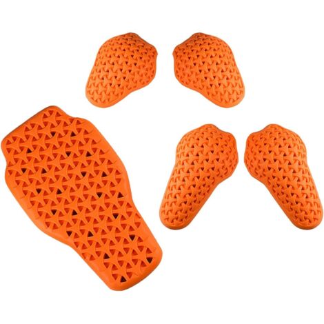 Ensemble d'équipements de protection respirants pour moto avec protections des coudes et des genoux pour motards, protections antichoc pour coudes, genoux et épaules, armures de moto.