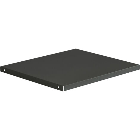 Ensemble d'étagères en métal pour armoire vestiaire BARTEK, 265 x 10 x 405 mm, anthracite, 10 pcs.