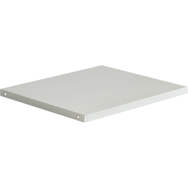 Ensemble d'étagères en métal pour armoire vestiaire BARTEK, 265 x 10 x 405 mm, gris, 10 pcs.