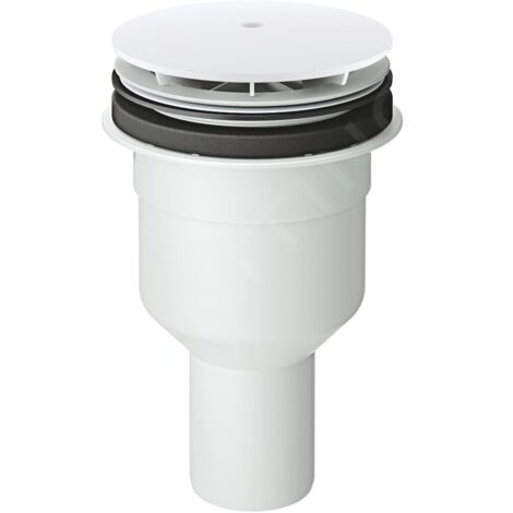 Ensemble d'évacuation blanc alpin pour receveur de douche sortie verticale GROHE