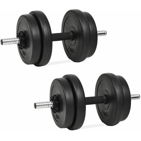 Haltères Poids Barres Disques Fitness Musculation Biceps Multi-modèle vidaXL