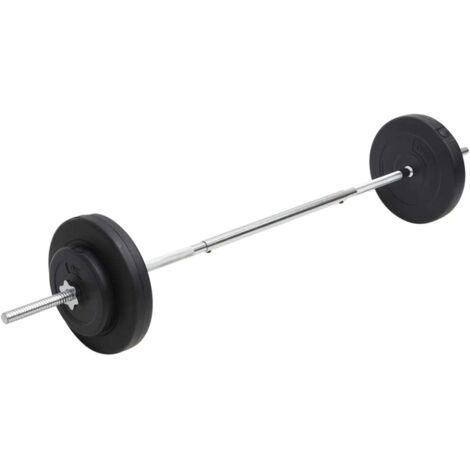 Ensemble d'haltères avec plaques 30 kg CFW245715