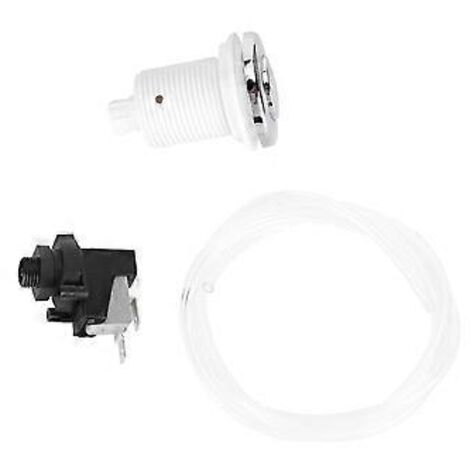 Ensemble d'interrupteur à bouton pneumatique 250 V, interrupteur marche/arrêt pour spa, piscine, pompe à air, équipement sanitaire, kit d'interrupteur à bouton pour baignoire et outils