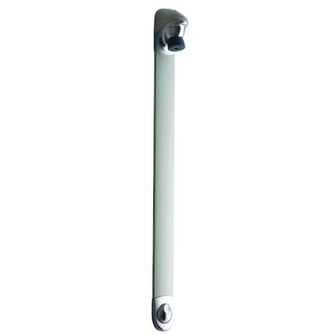 Robinetterie temporisee de douche PRESTO DL 400SE avec robinet d'arret droit, chrome, Ref. 27400