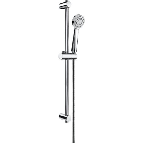 Ensemble Douche sur Barre 70cm Stella 80 1 Jet + Flexible Chrome - Roca
