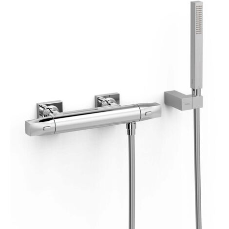 Ensemble douche thermostatique Chrome - TRES 19016459