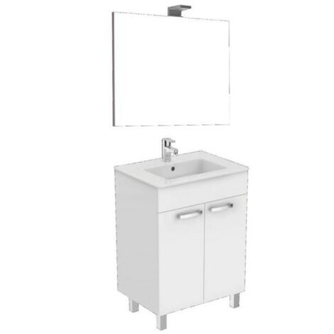 Ensemble douche thermostatique Okyris : Barre de douche 60 cm et mitigeur chromé - Porcher