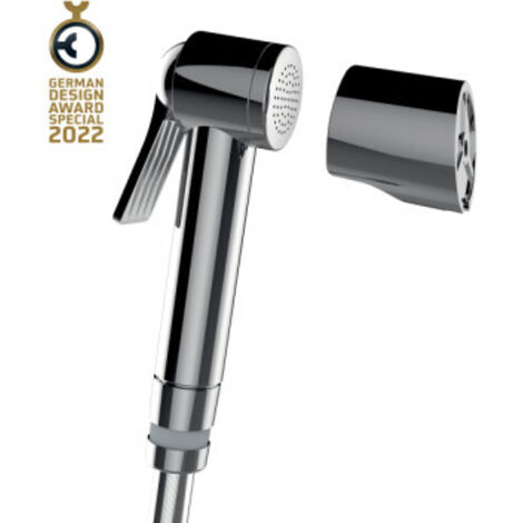 Ensemble douchette à bouton pour WC chromé Apice - Bossini C98042B030