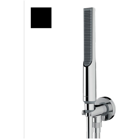 Ensemble douchette et prise d'eau noir mat Apice - Bossini CE3004C073