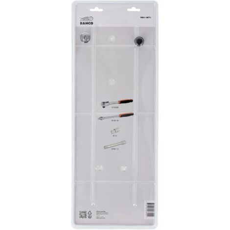 Ensemble d'outils Bahco SB81-SET1 1/2'' 4 unités