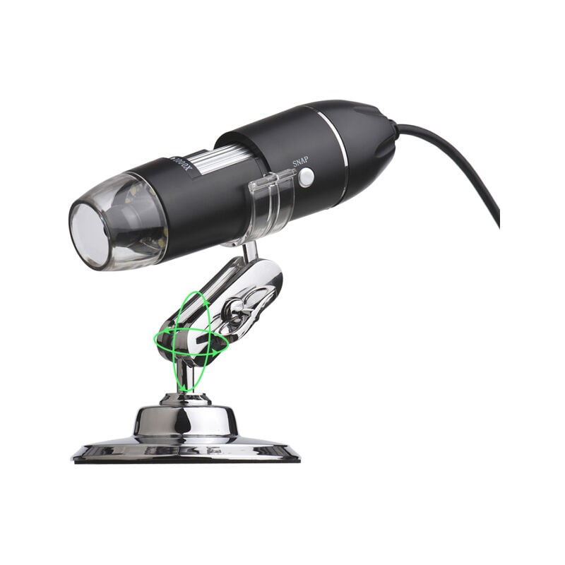 Benobby Kids - lifcausal Microscope Électronique Miniature usb 1000X Portable pour Observation d'Insectes/Plantes/Peau Détection Industrielle de