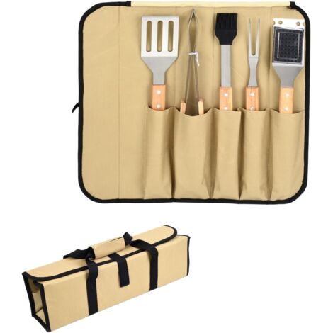 Ensemble d'outils de barbecue en acier inoxydable extra épais